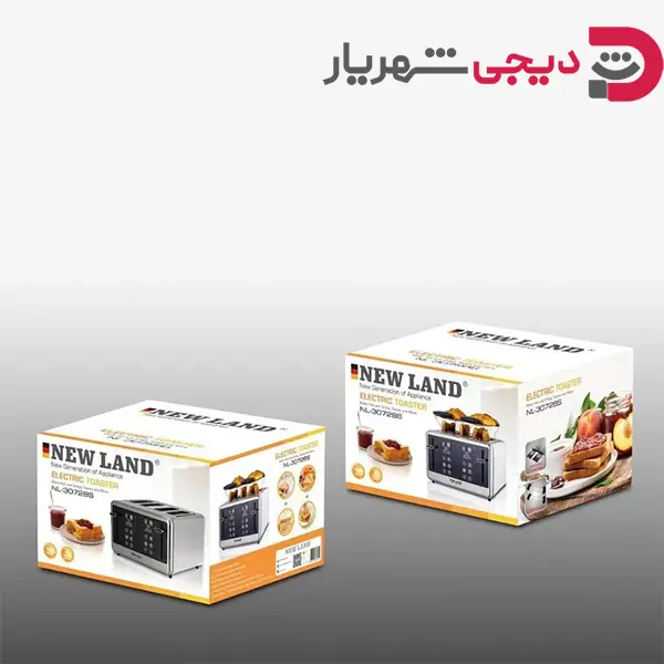 توستر نان نیولند NL-3072BS