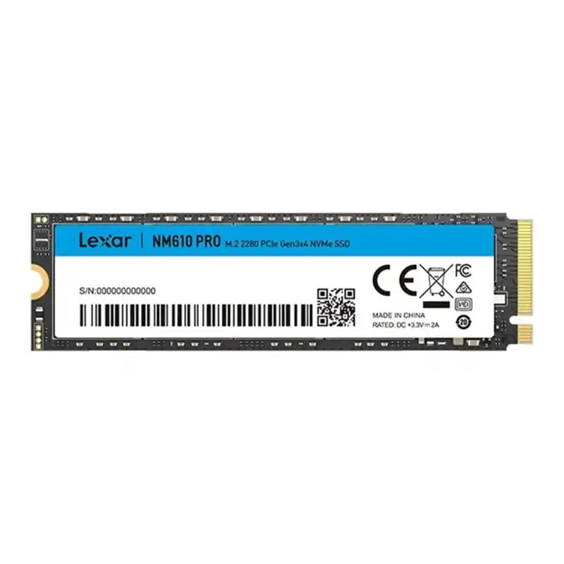 حافظه اس اس دی لکسار مدل Lexar NM610 Pro M.2 NVMe 512GB Internal SSD