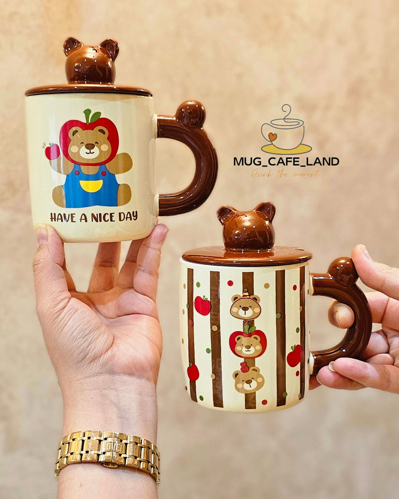 ماگ خرسی طرح تدی کد 3299