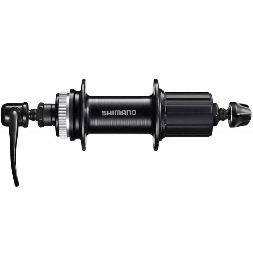 توپی عقب شیمانو 32 سوراخ سنترلاک ضامن SHIMANO TOURNEY FH-TX505
