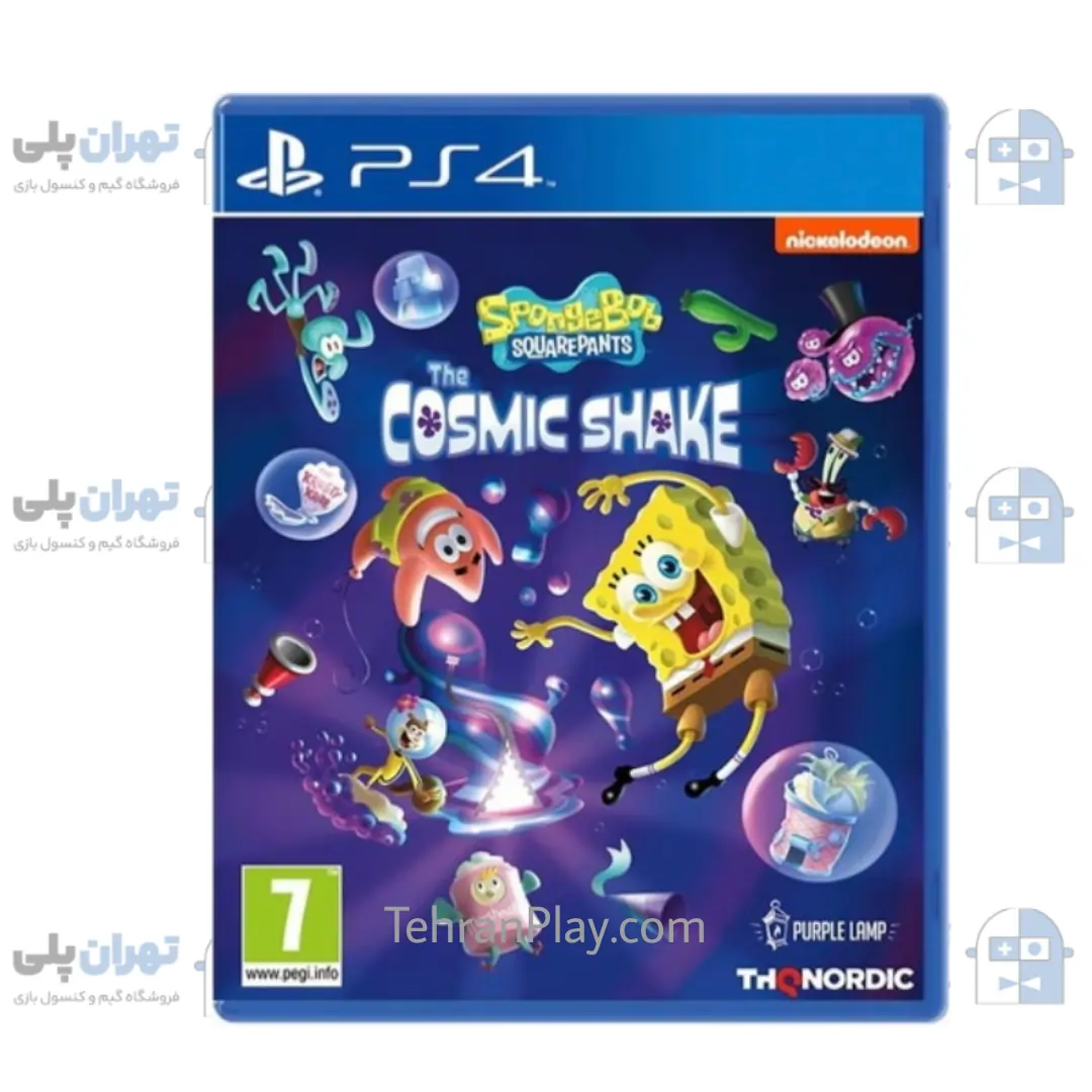 بازی Spongebob SquarePants The Cosmic Shake برای PS4