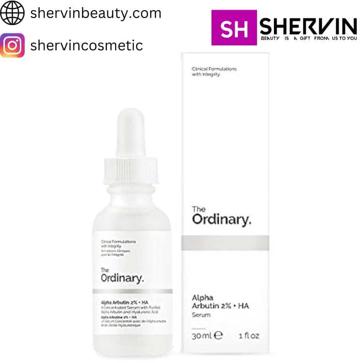 سرم ضد لک آلفا آربوتین و هیالورونیک اسید اوردینری Alpha Arbutin 2% + HA حجم 30 میل