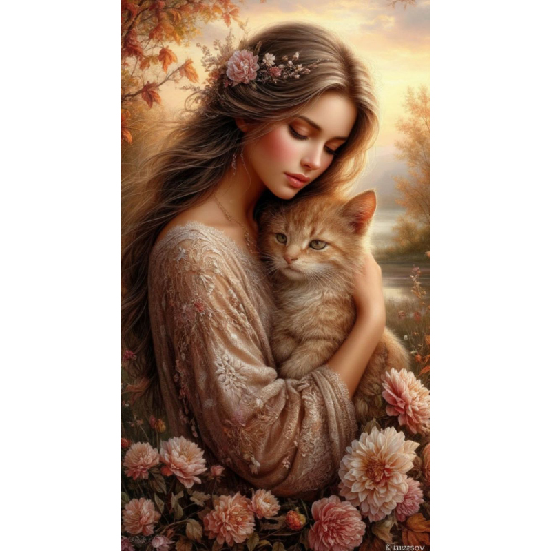 تابلو نقاشی الماسی بزرگسال کد 0246