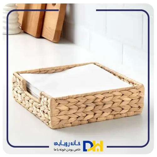 سبد حصیری مربع ایکیا CISSAN