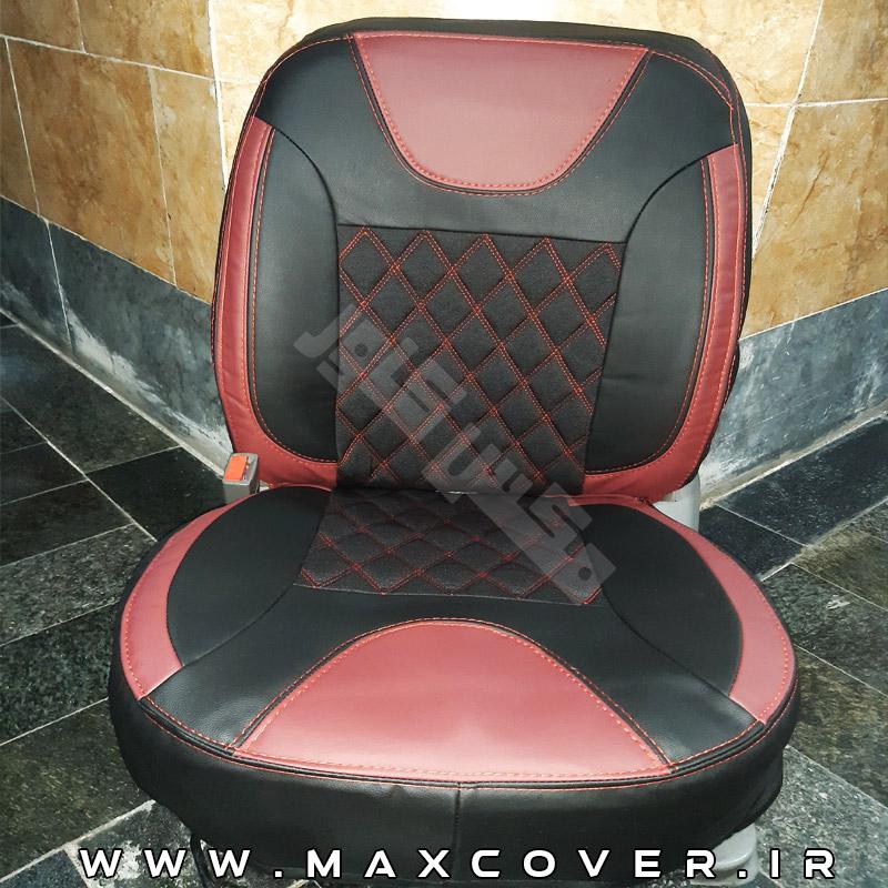 روکش صندلی پژو 207 مدل X22 چرم و پارچه