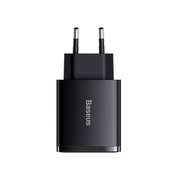 شارژر دیواری فست بیسوس 30 وات Baseus Compact Quick Charger 2U+C EU