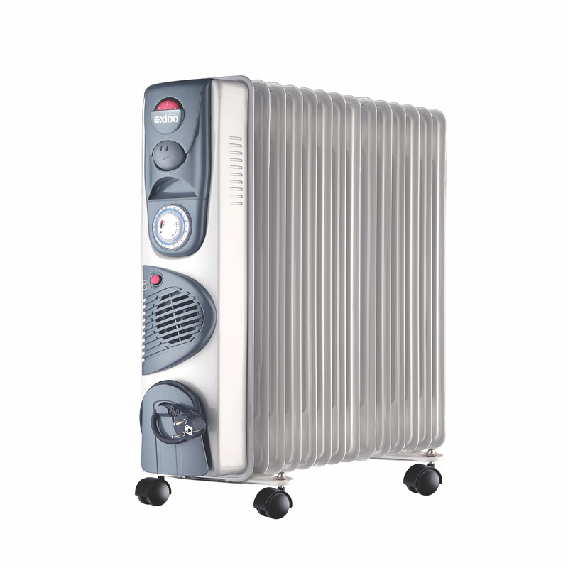 شوفاژ برقی ۱۵ پره اگزیدو مدل EOH-2115 - سفید
