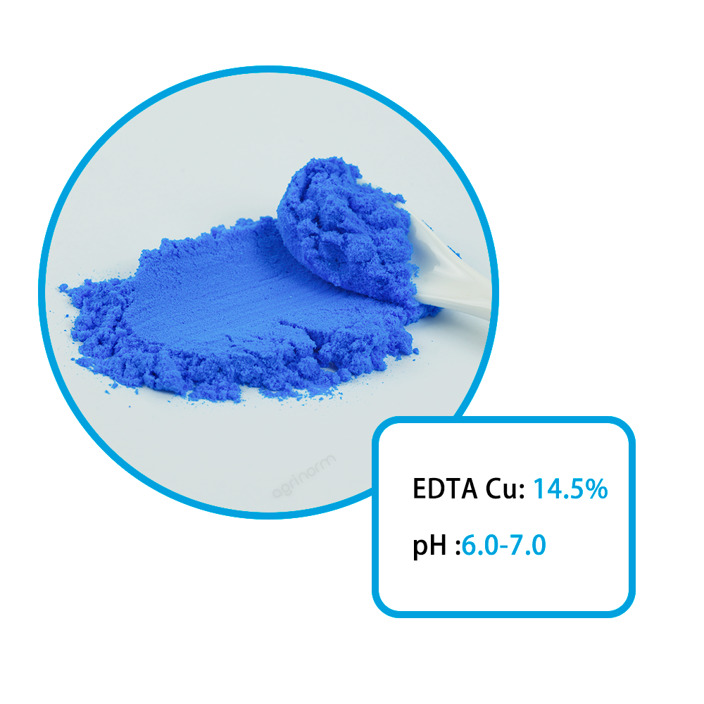 کود کلات مس پودری 14.5% EDTA-Cu