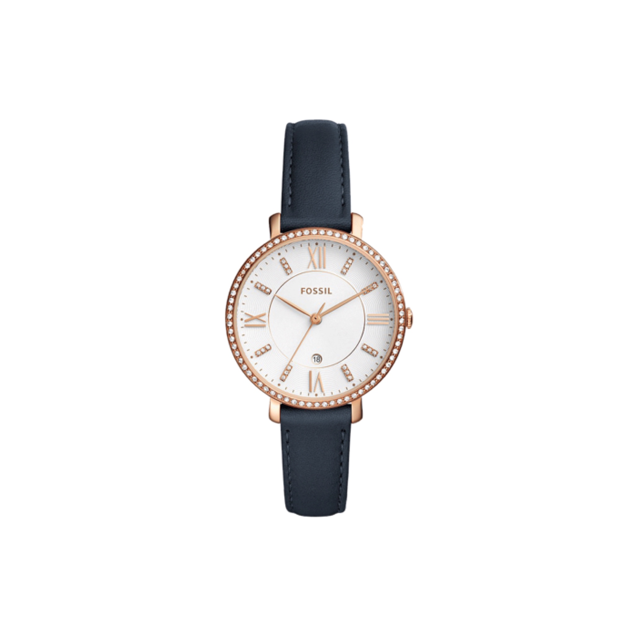 FOSSIL ساعت مچی زنانه چرمی فسیل مدل ES4291