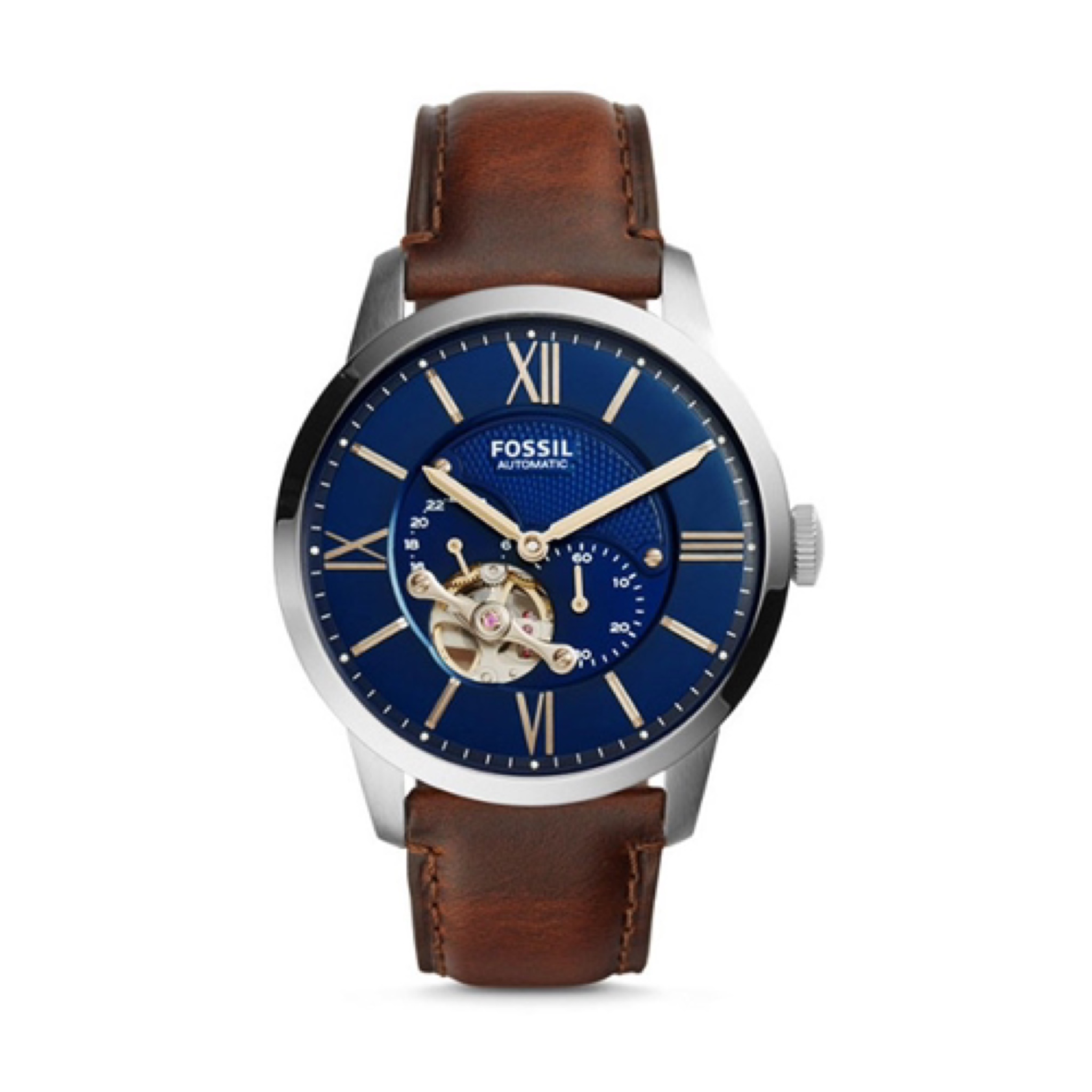 FOSSIL ساعت مچی مردانه چرمی فسیل مدل ME3110