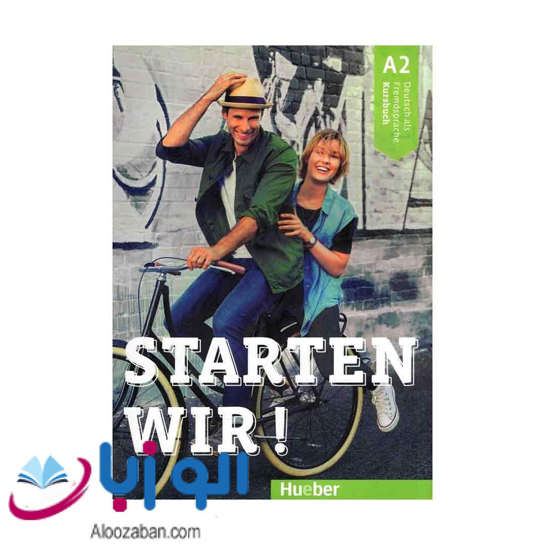 Starten Wir A2 (رنگی تحریر،کتاب کار،cd)