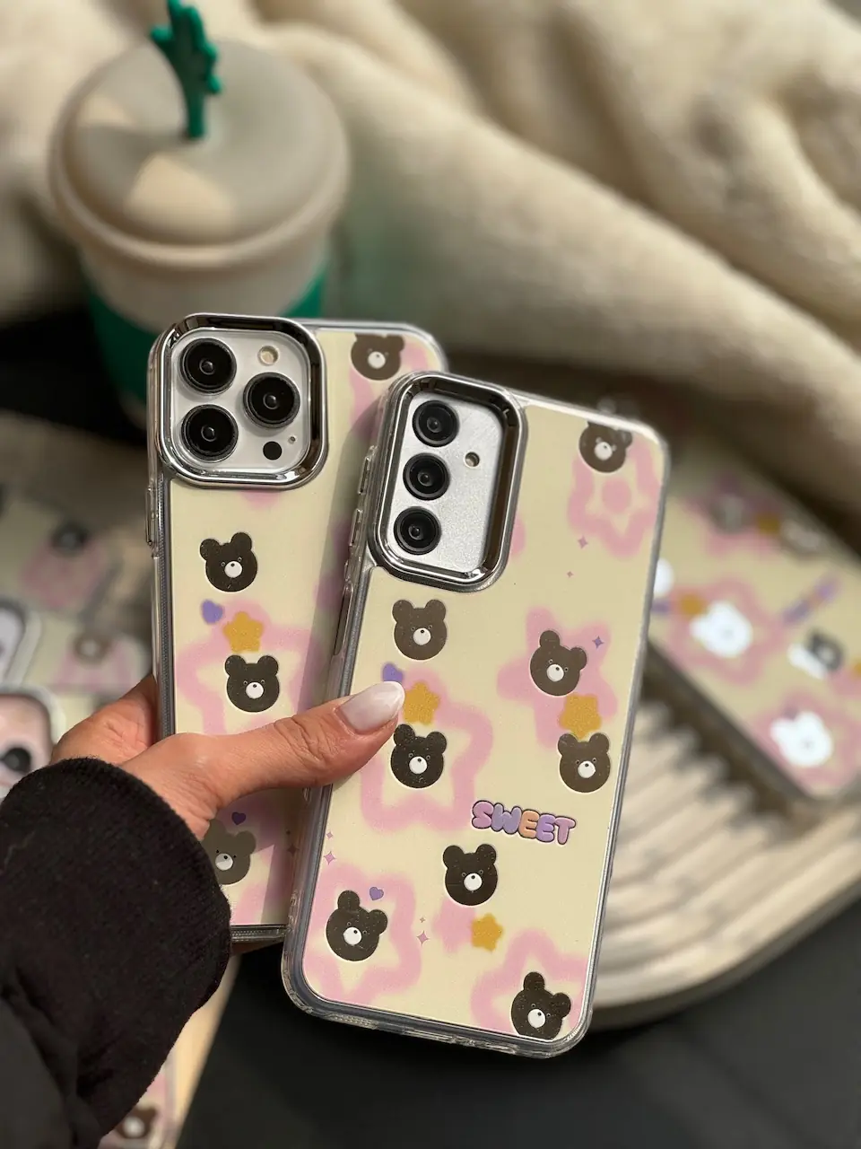 قاب Sweet Bear آیفون ، سامسونگ ، شیائومی