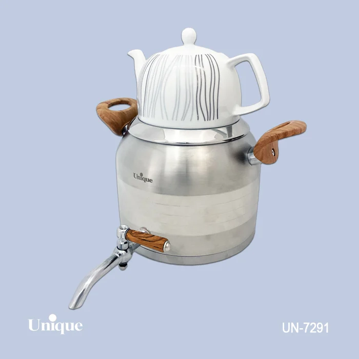 کتری و قوری 5 لیتر طرح ترک یونیک UN-7291