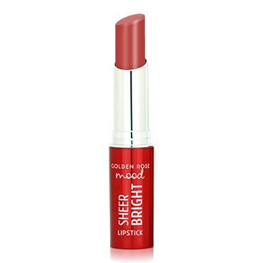 رژ لب مود شیر برایت گلدن رز (Golden Rose Mood Sheer Bright Lipstick) - 102