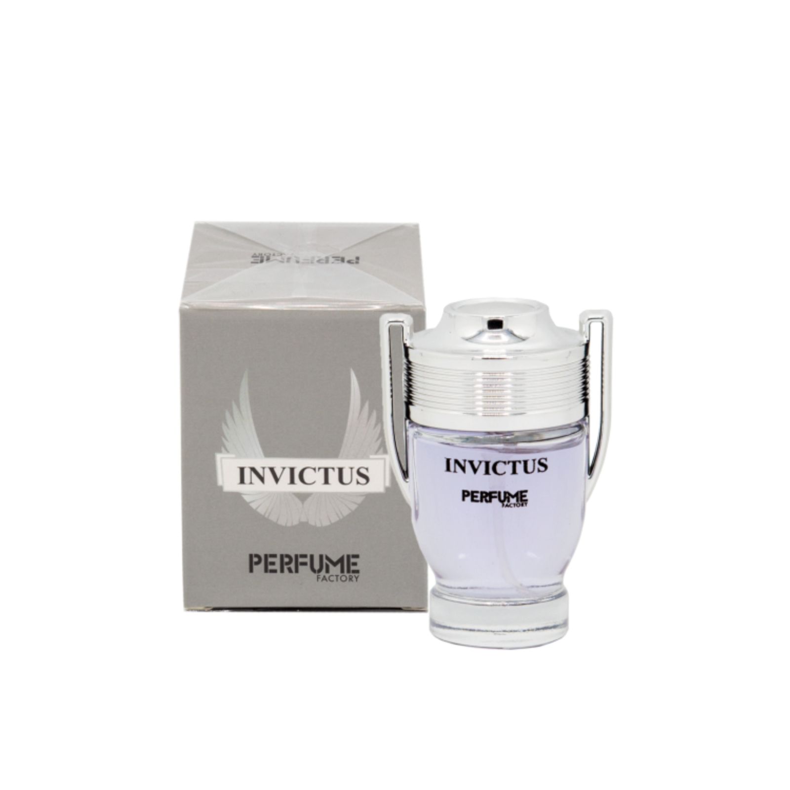 ادکلن مینیاتوری مردانه اینوکتوس برند پرفیوم فکتوری حجم ۳۰ میل Invictus Perfume Factory