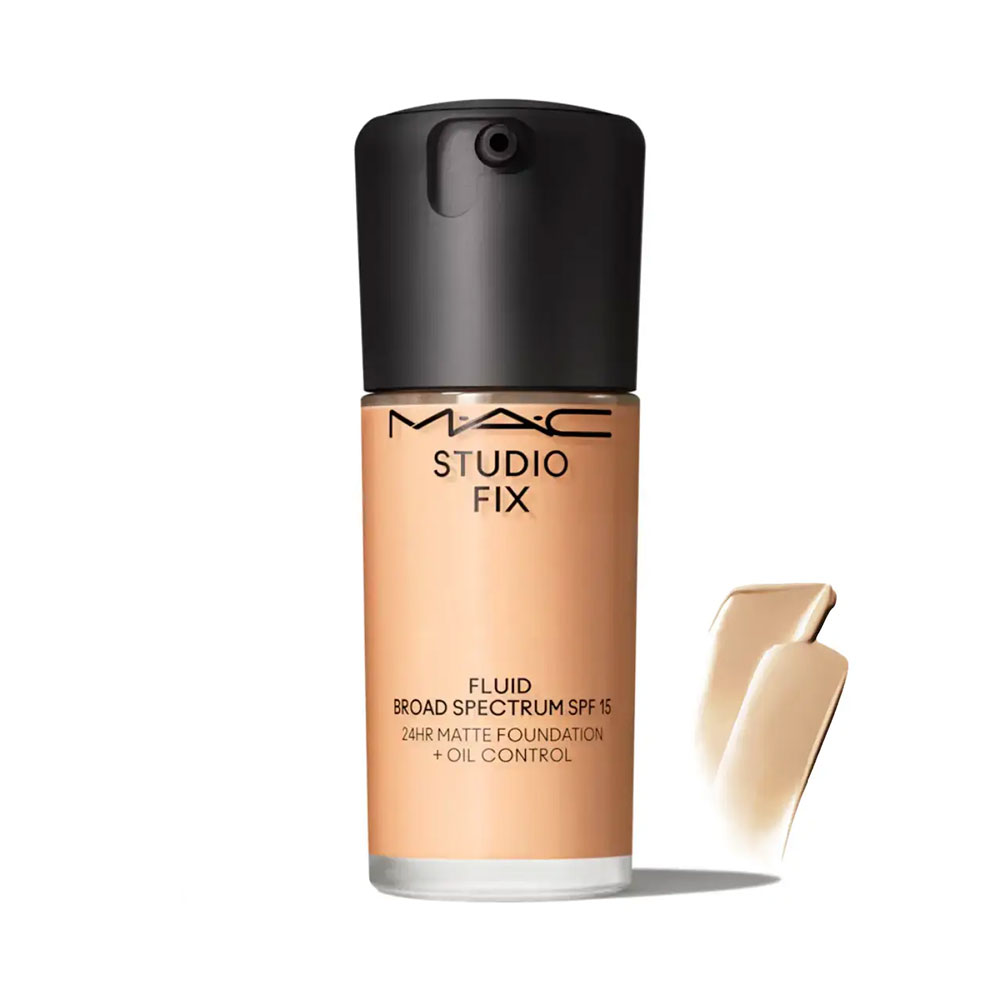 کرم پودر مک Studio Fix Fluid SPF 15 شماره NC18 – حجم 30 میل