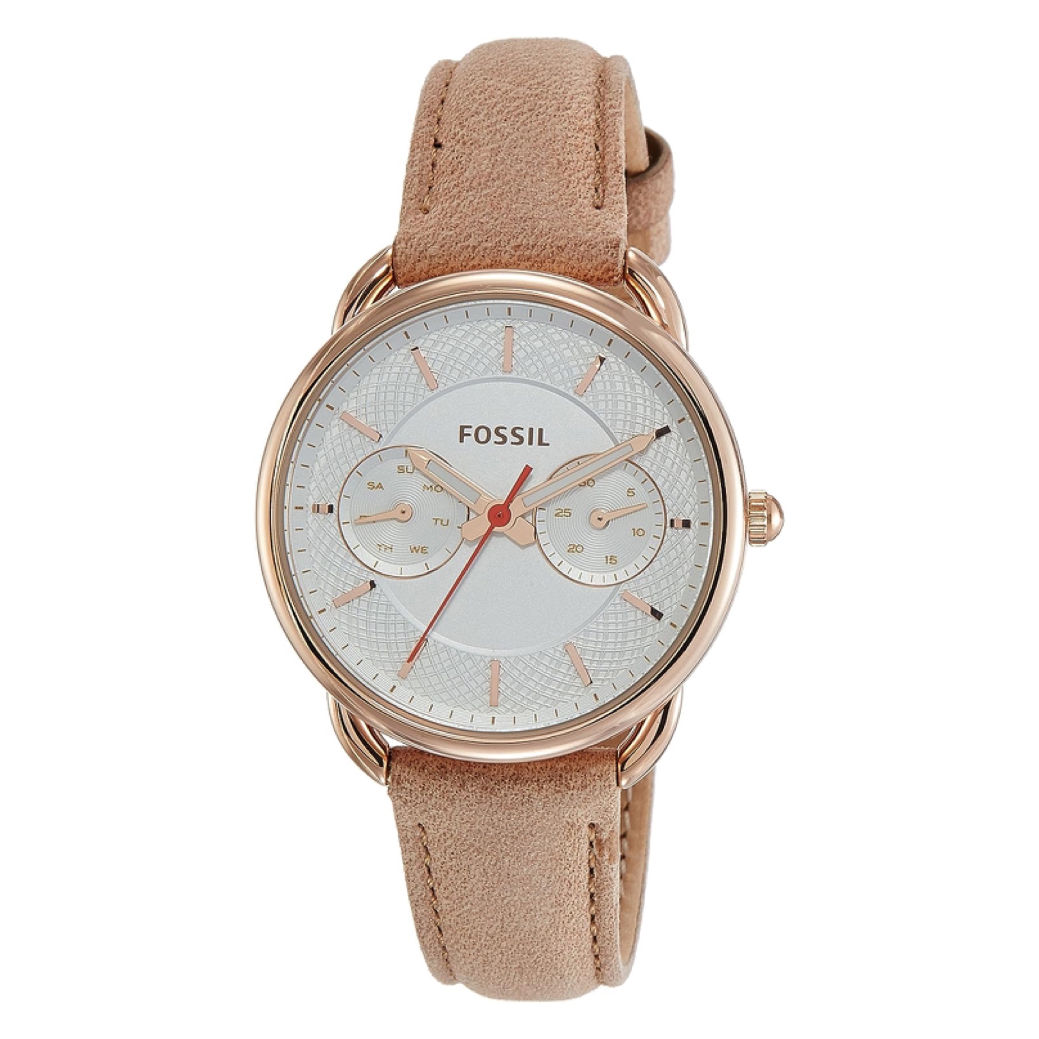 FOSSIL ساعت مچی زنانه چرمی فسیل مدل ES4007
