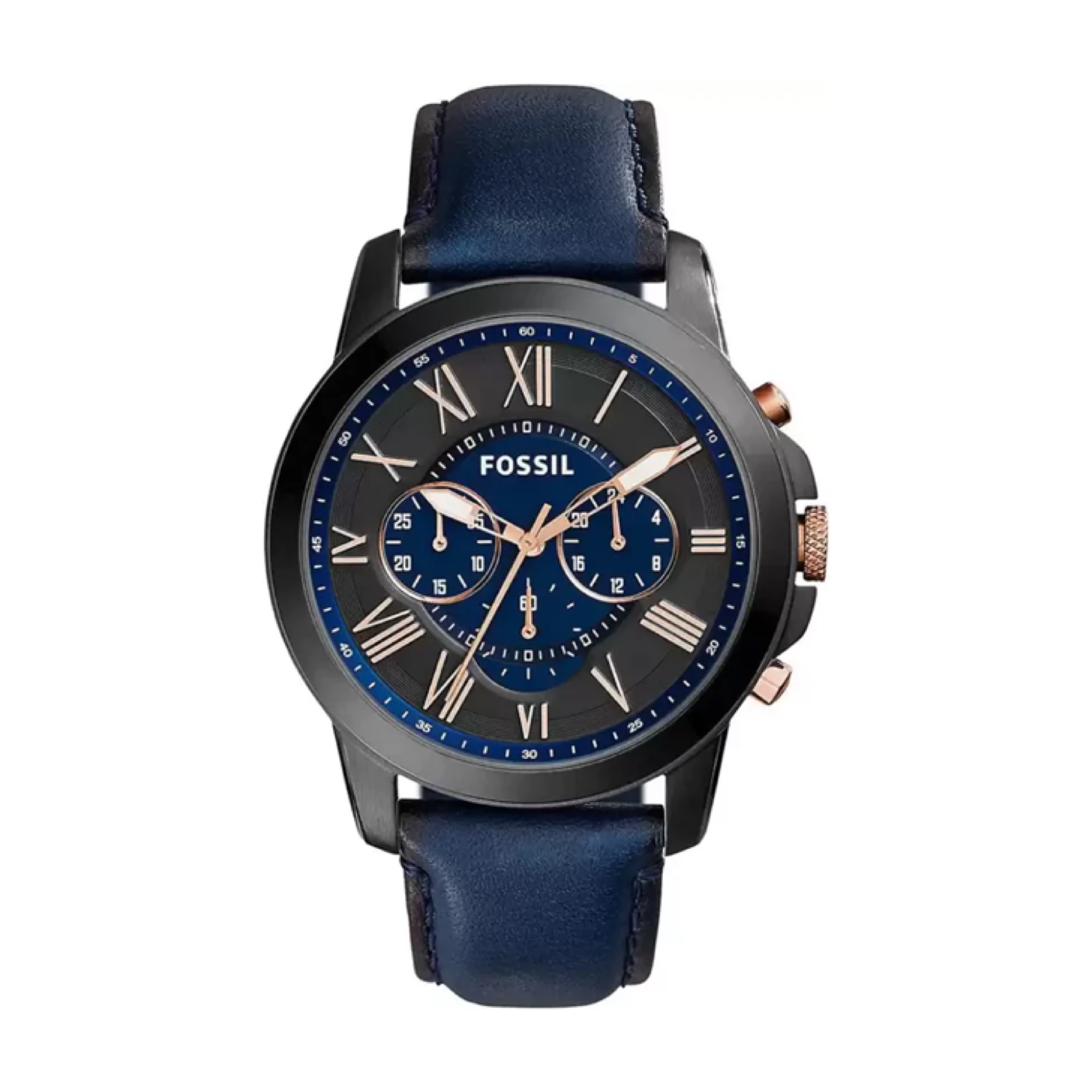 FOSSIL ساعت مچی مردانه چرمی فسیل مدلFS5061