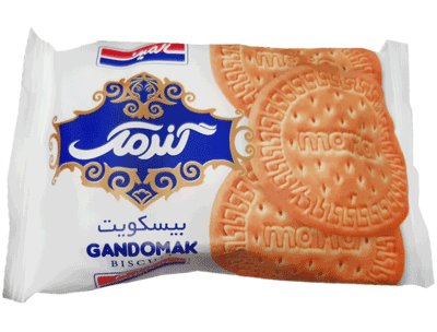بیسکویت گندمک سالمین۲۵گرم- کارتن ۶۰ عددی