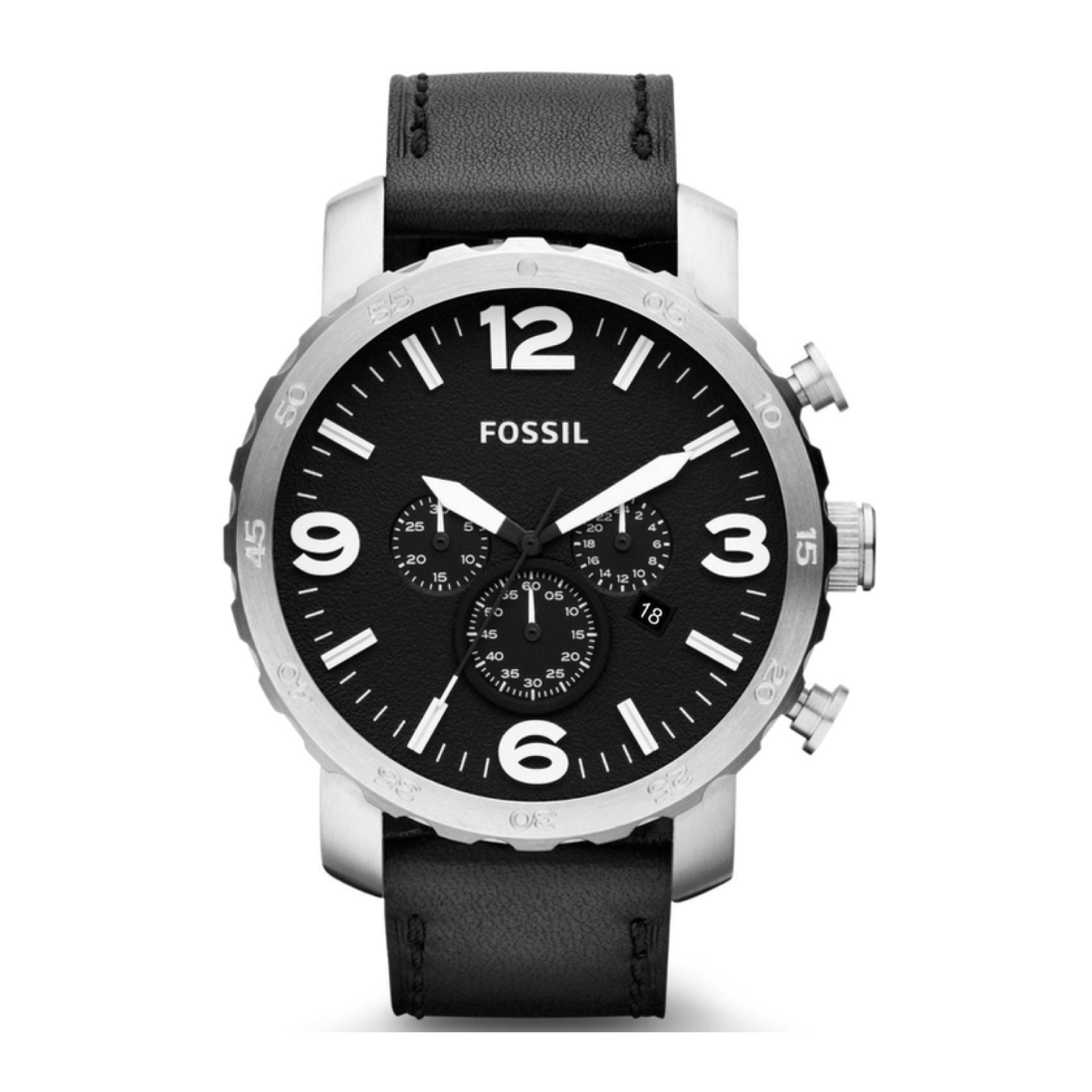 FOSSIL ساعت مچی مردانه چرمی فسیل مدل JR1436
