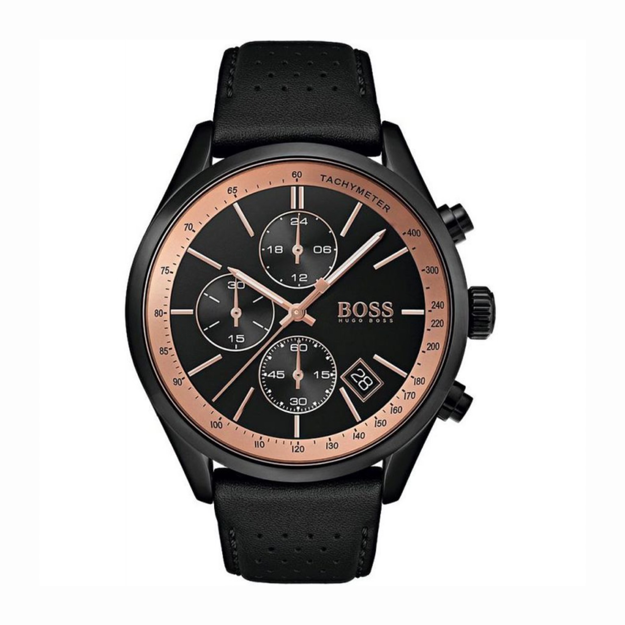 HUGO BOSS ساعت مچی مردانه چرمی هوگو باس مدلHB1513550