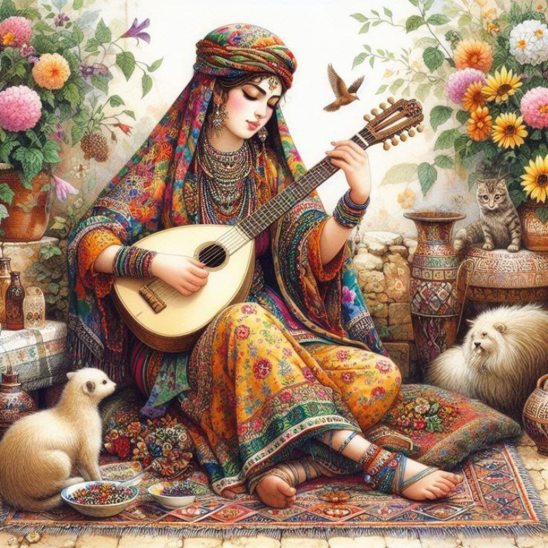 تابلو نقاشی الماسی بزرگسال کد 3331