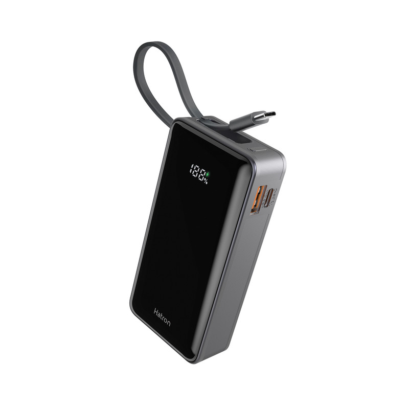 پاوربانک 22.5 وات هترون مدل HPB1066MG ظرفیت 10هزار میلیآمپرساعت