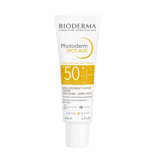 کرم ضد آفتاب و ضدلک بایودرما فتودرم اسپات ایج Photoderm Spot Age حجم 40 میلی لیتر