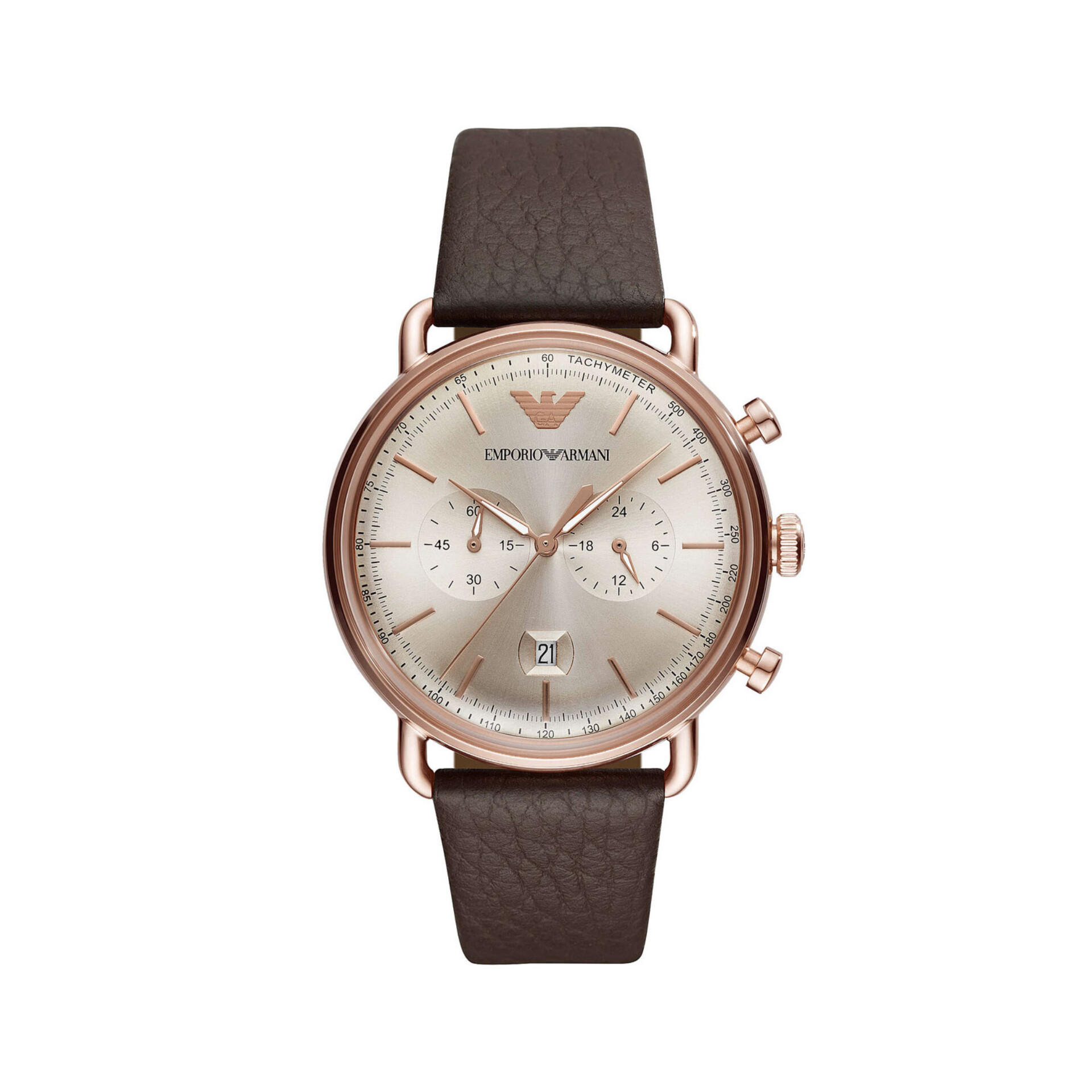 EMPORIO ARMANI ساعت مردانه چرمی امپریو آرمانی AR11106