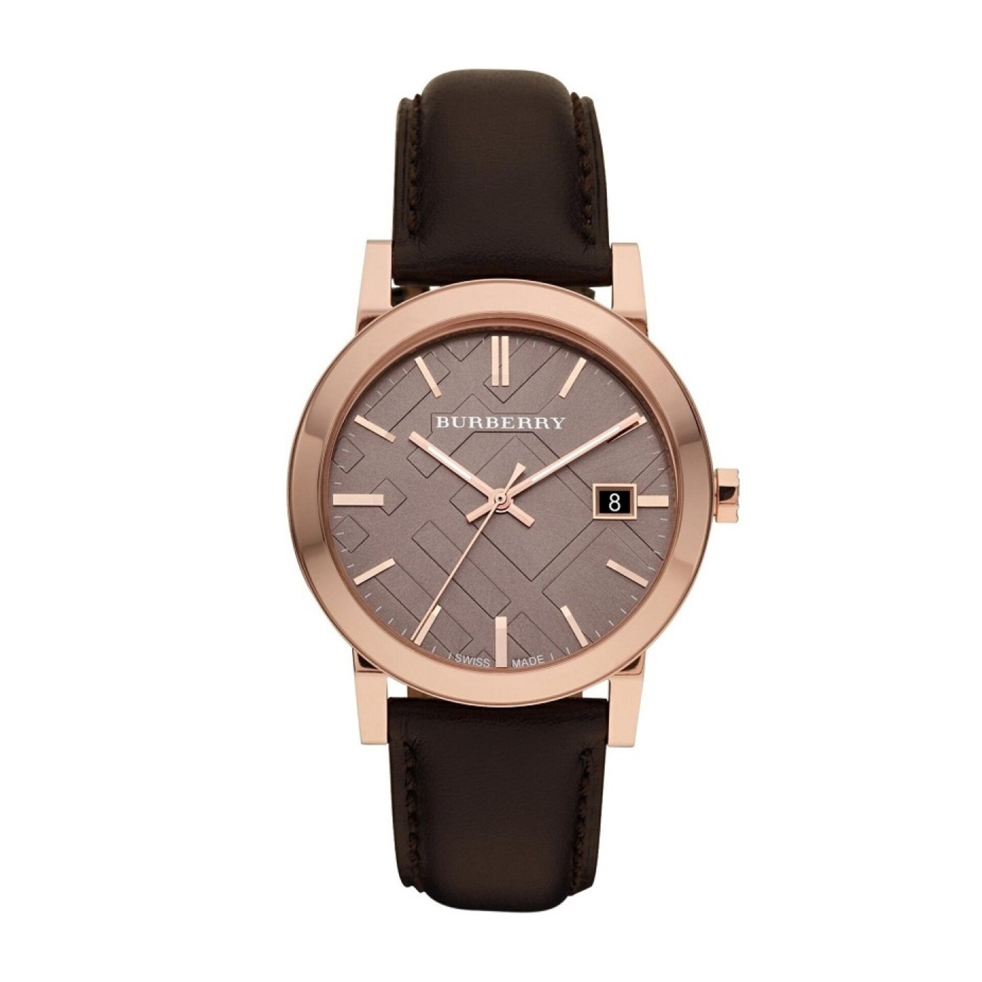 BURBERRY ساعت مچی مردانه چرمی باربری مدل BU9013