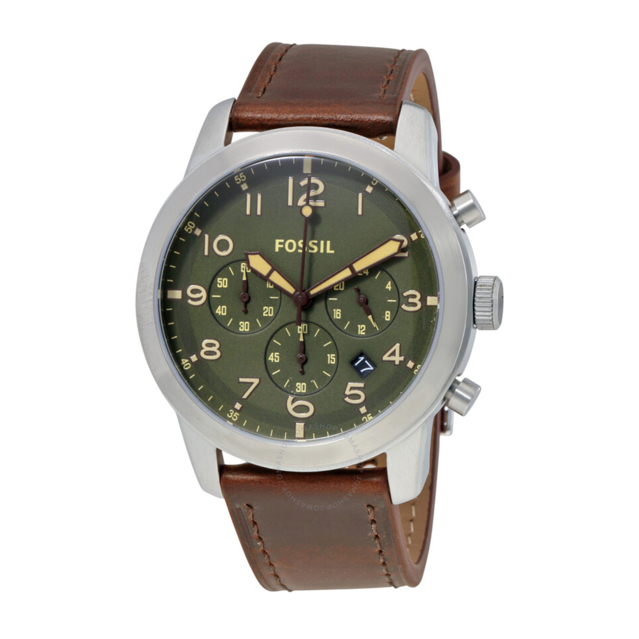 FOSSIL ساعت مچی چرمی مردانه فسیل مدل FS5180