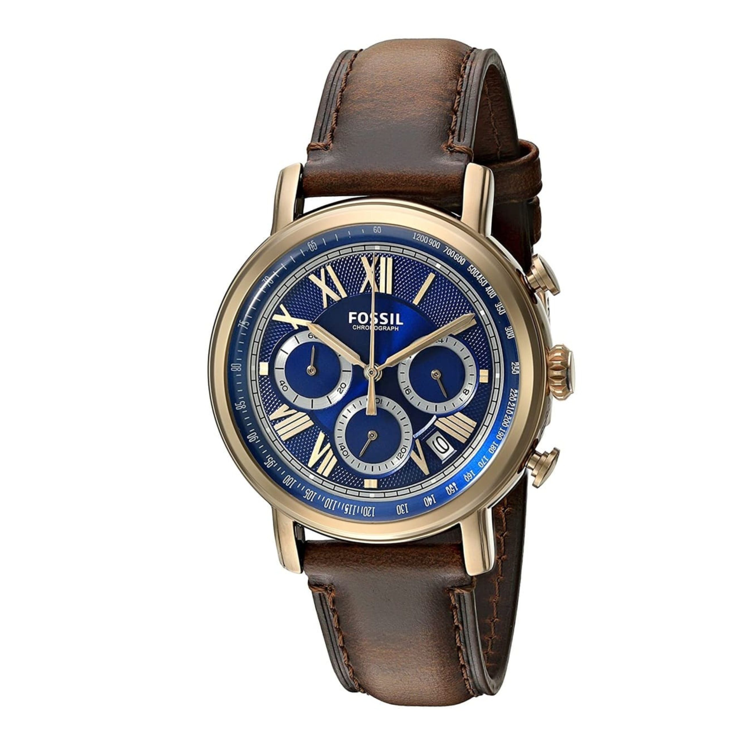 FOSSIL ساعت مچی چرمی مردانه فسیل مدل FS5148