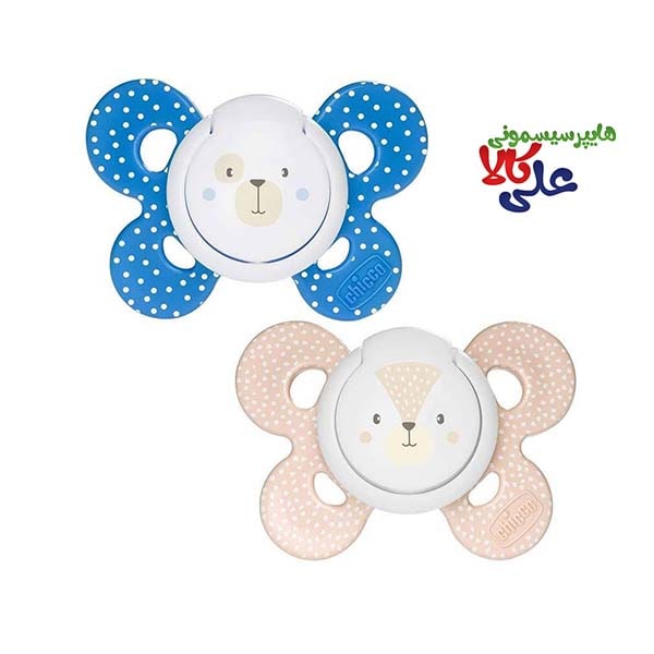 پستانک ارتودنسی فیزیو فورما چیکو 2عددی از 6 تا 16 ماه طرح خرس کد 3