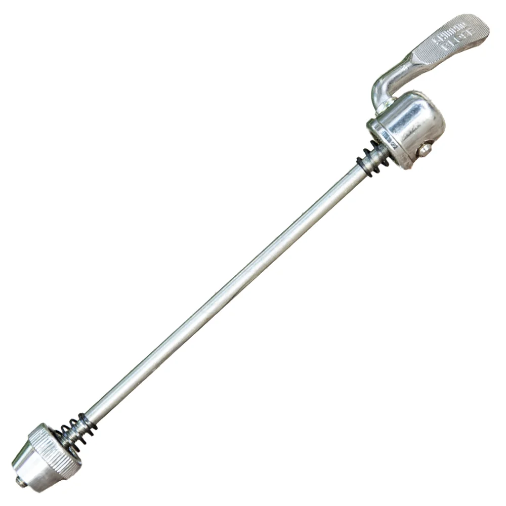 ضامن توپی جلو دوچرخه مارک شیمانو مدل O8 نقره ای Shimano Bicycle Front Quick Release O8