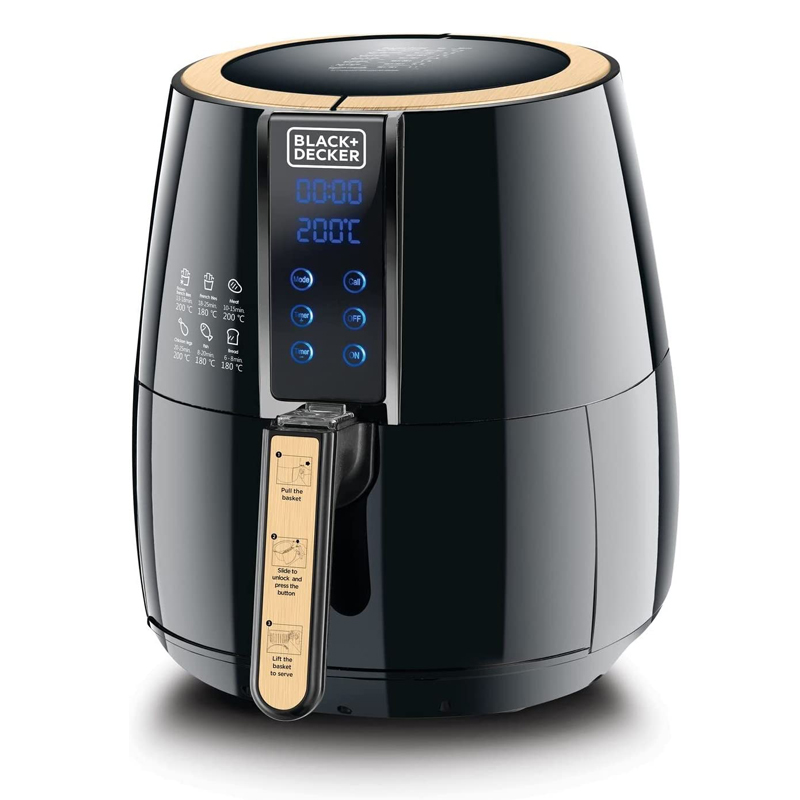 سرخ کن بدون روغن بلک اند دکر مدل  AF400 BLACK+DECKER 4L