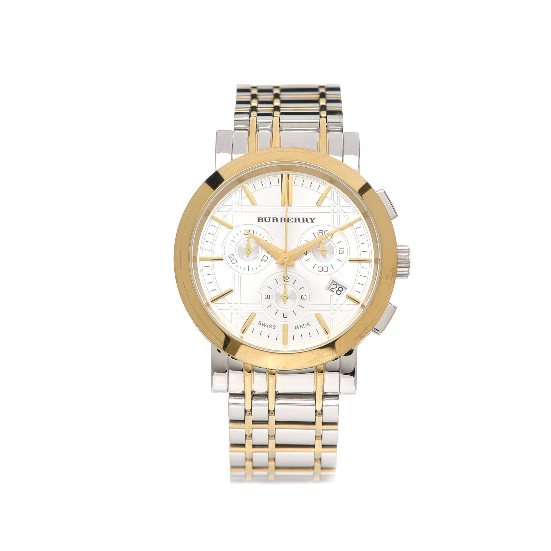 BURBERRY  ساعت مچی مردانه استیل باربری مدل BU1374