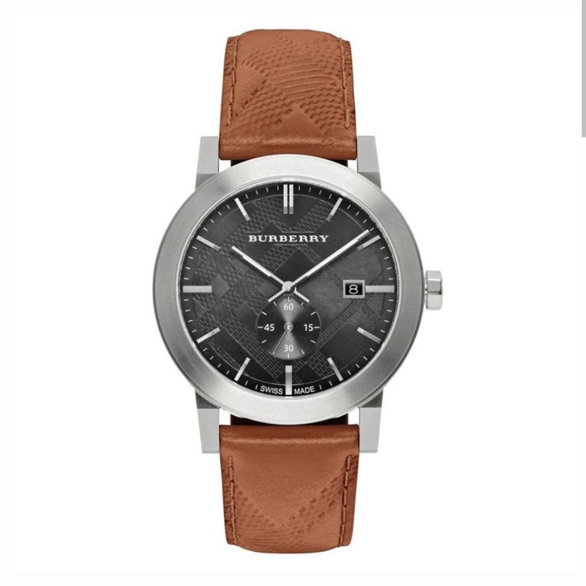 BURBERRY ساعت مچی مردانه چرمی باربری مدل BU9905