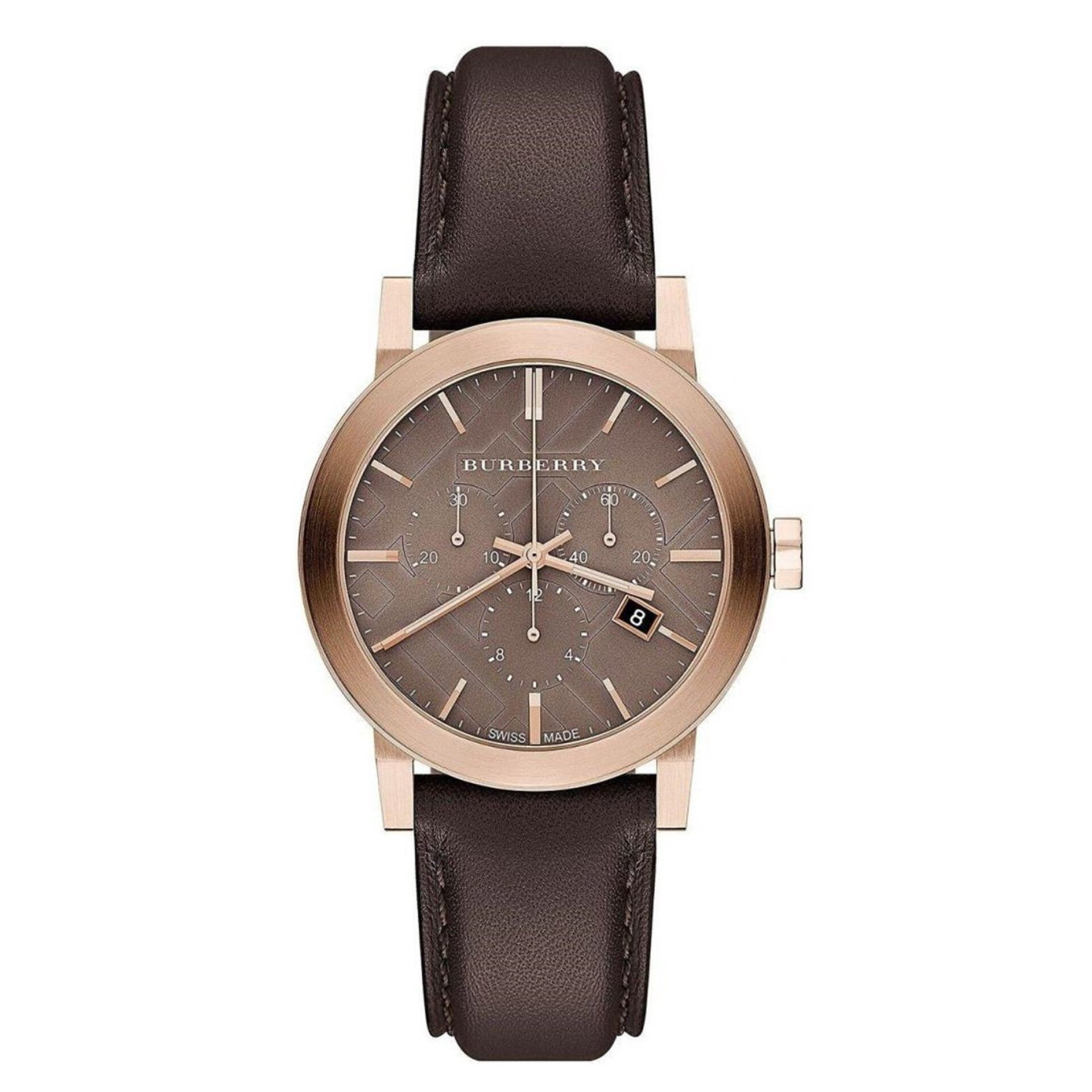 BURBERRY  ساعت مچی مردانه چرمی باربری مدل BU9755