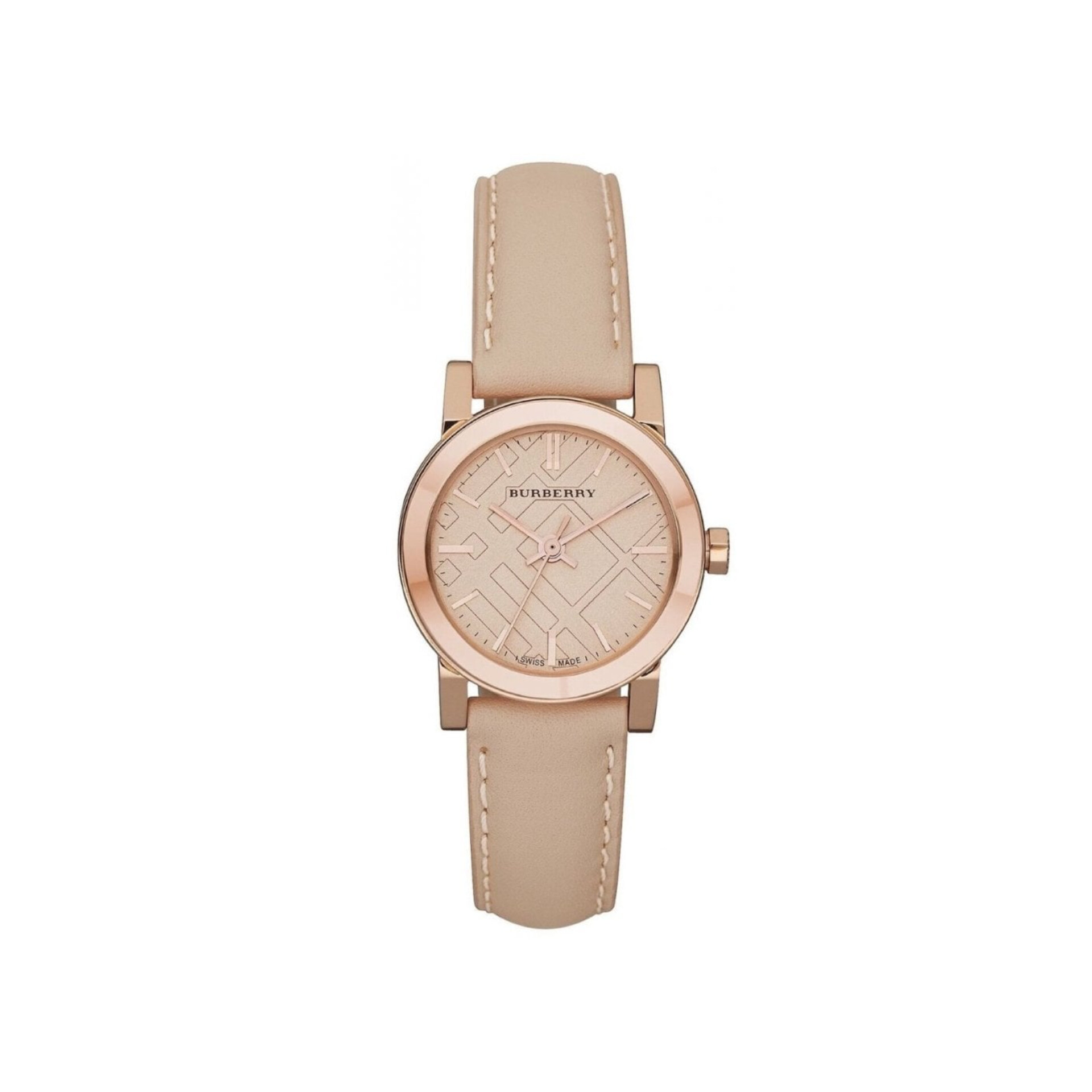 BURBERRY  ساعت مچی زنانه چرمی باربری مدل BU9210