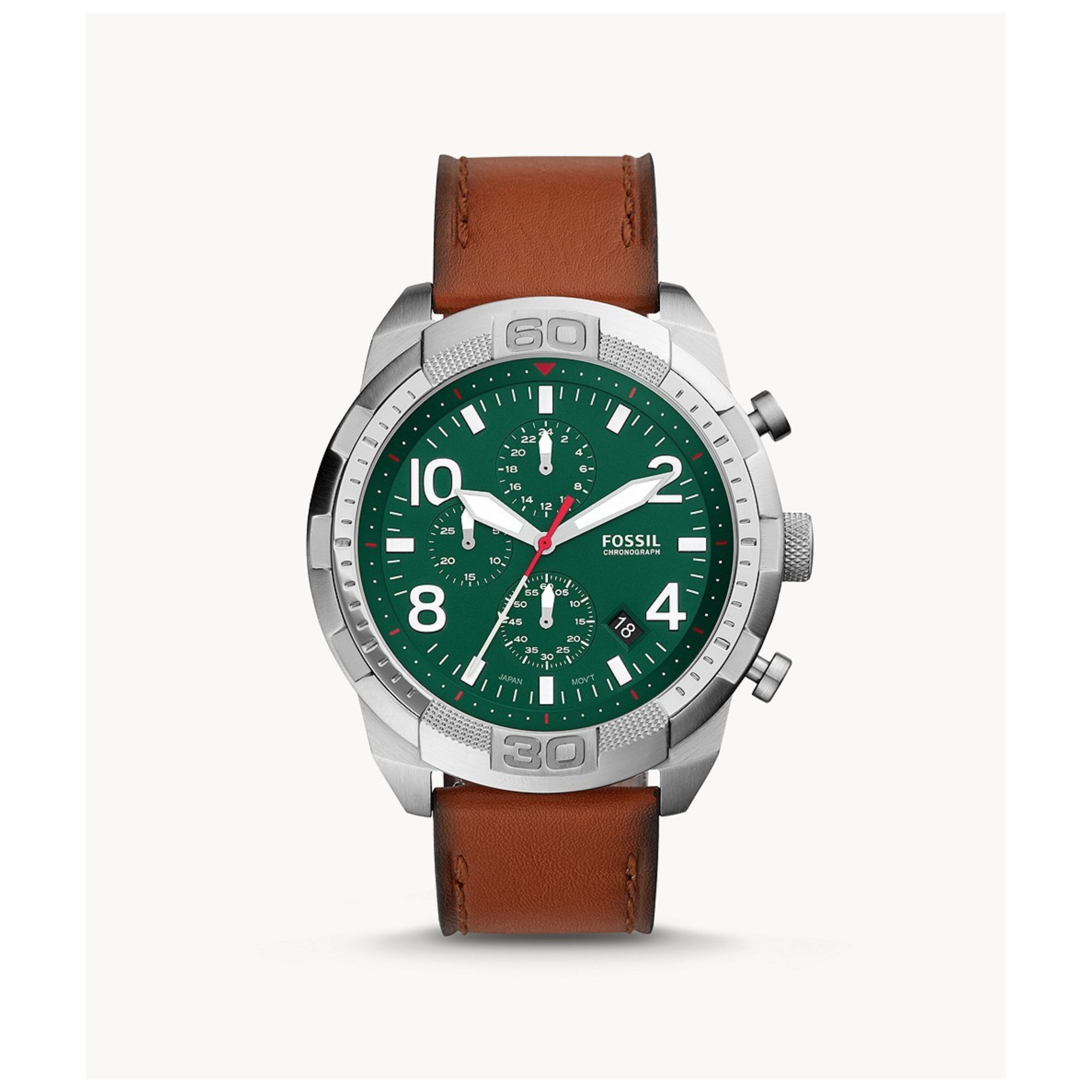 FOSSIL ساعت مچی مردانه چرمی فسیل مدل FS5738