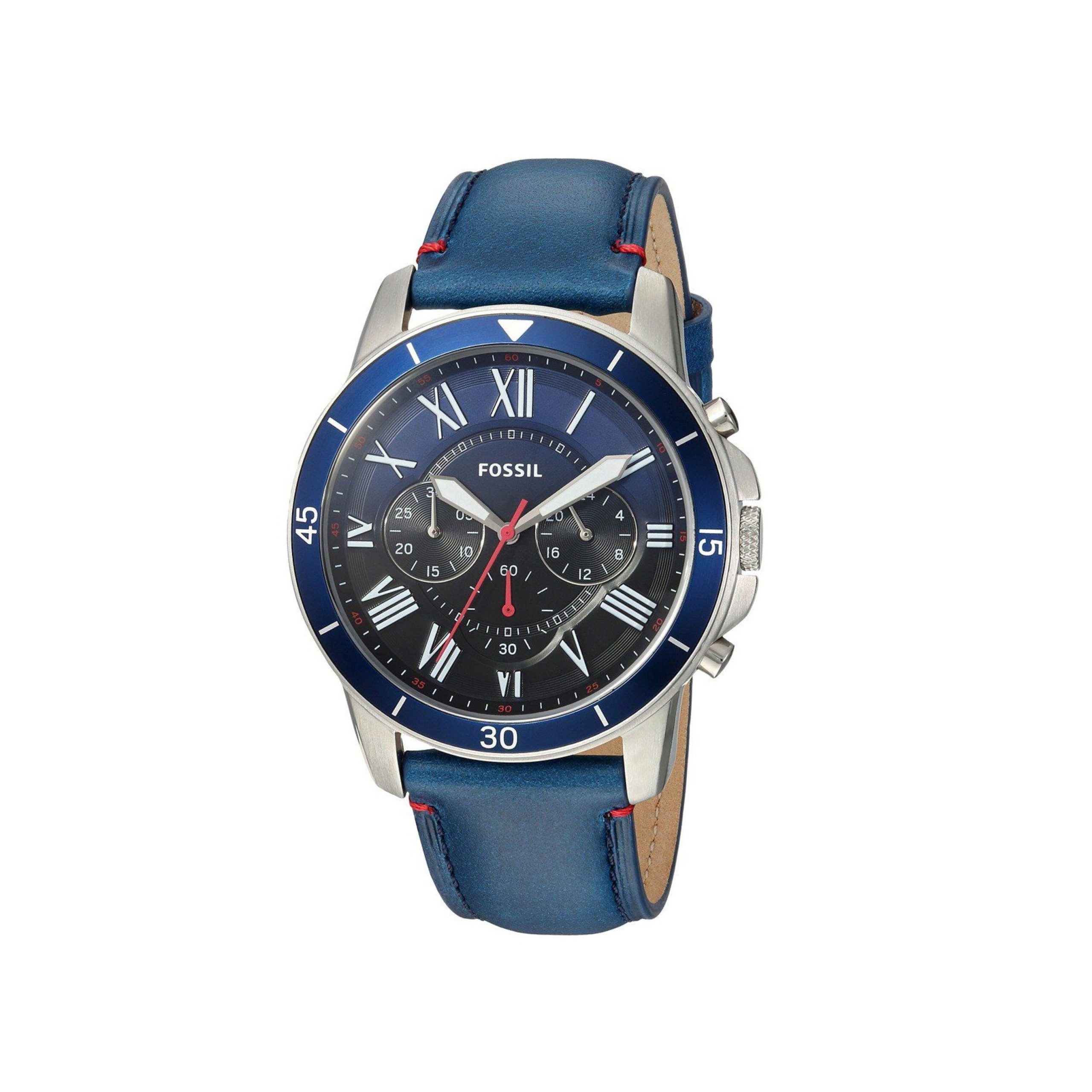FOSSIL ساعت مچی مردانه چرمی فسیل مدلFS5373