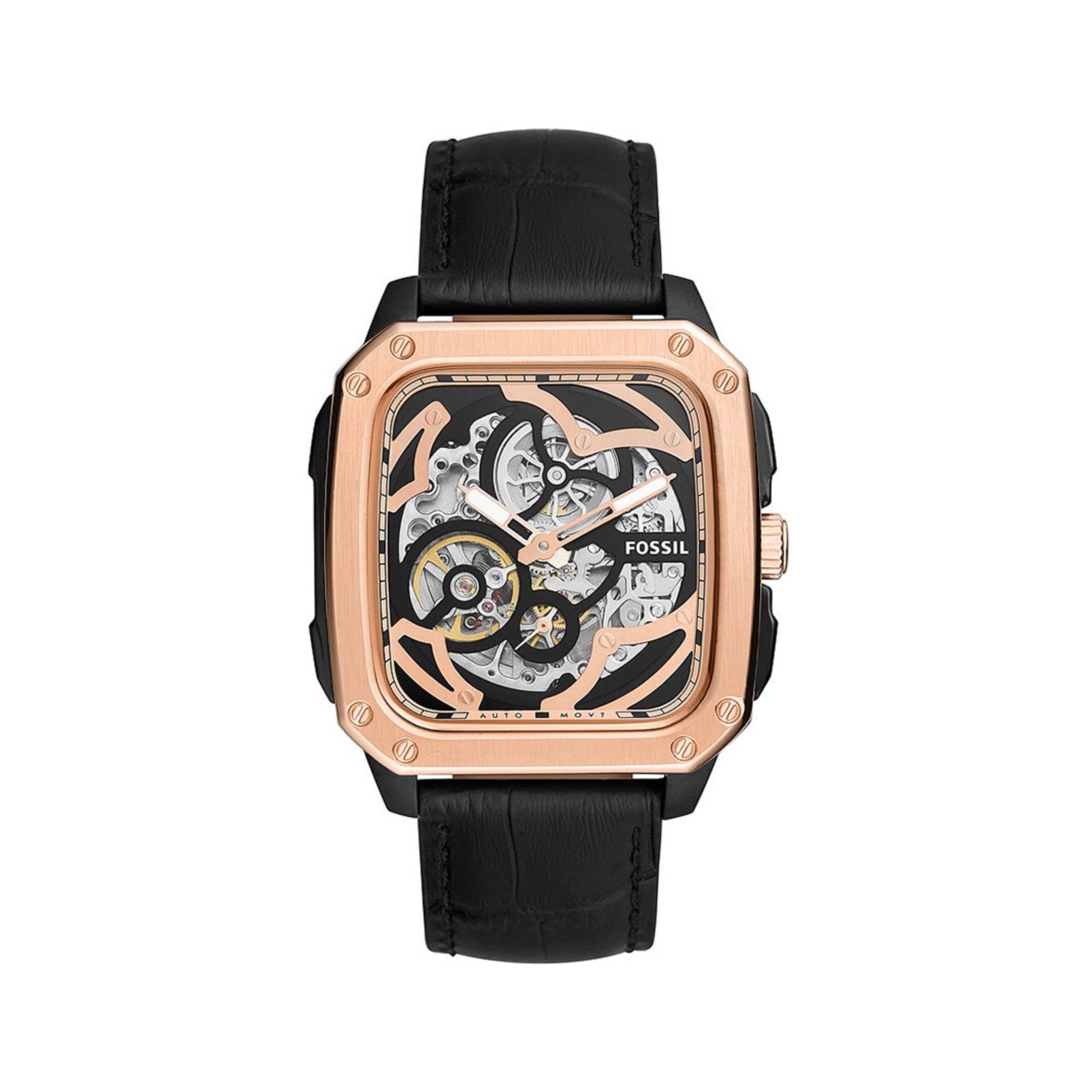 FOSSIL ساعت مچی مردانه چرمی فسیل مدل BQ2572