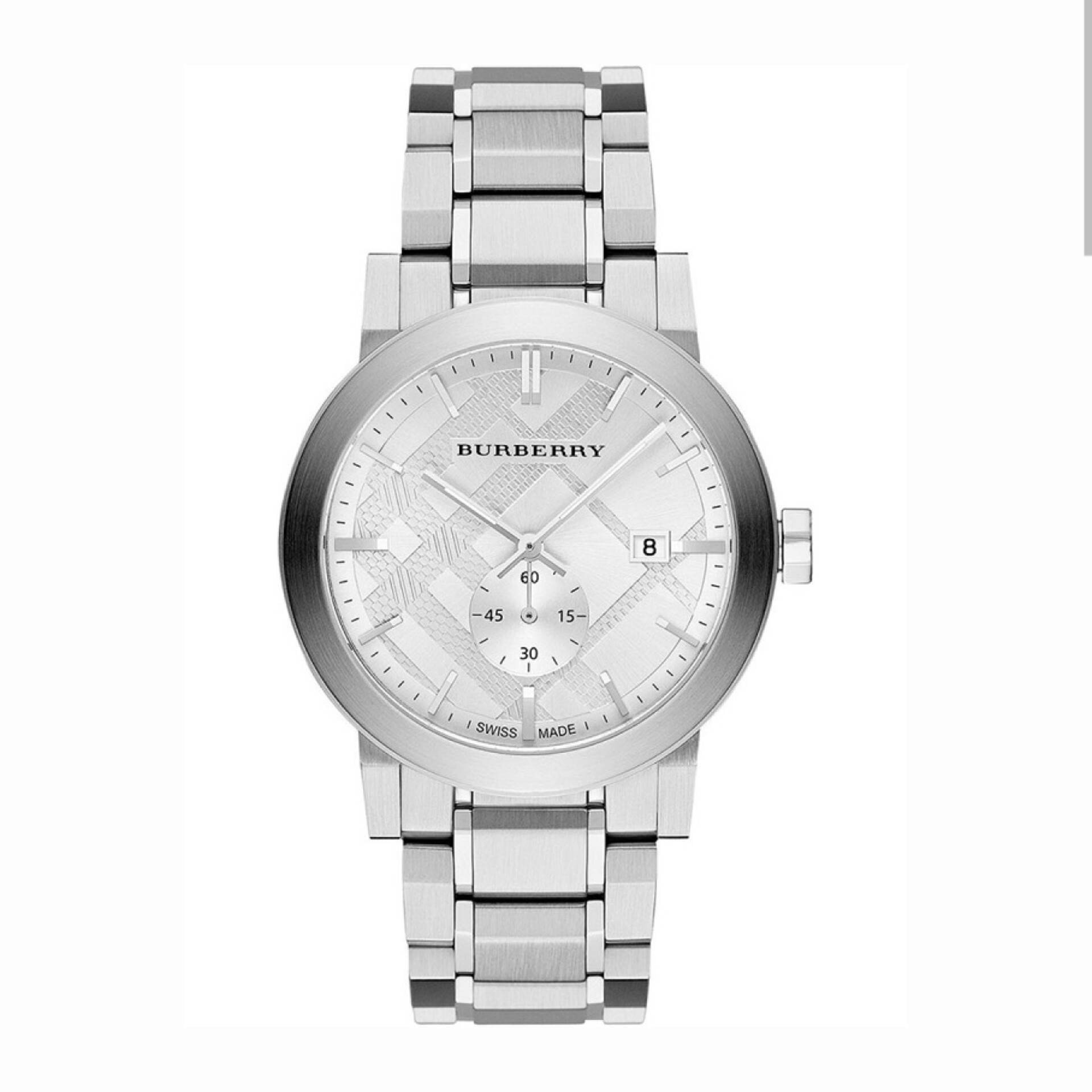 BURBERRY ساعت مچی مردانه استیل باربری مدل BU9900