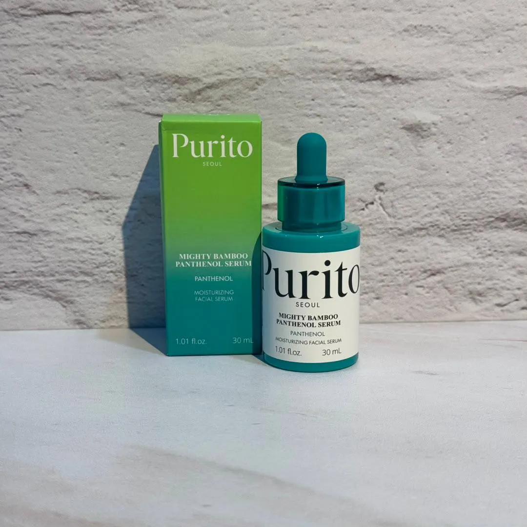 سرم ترمیم کننده و تسکین دهنده بامبو و پنتنول پیوریتو Purito SEOUL Mighty Bamboo Panthenol Serum