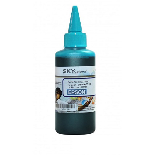 جوهر 100ml اسکای آبی روشن اپسون Sky 100ml ink light-cyan Epson