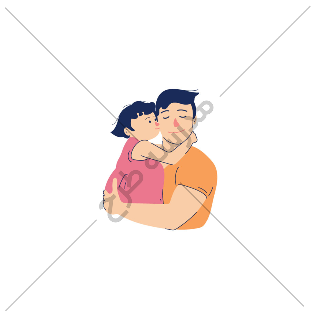 وکتور کارتنی ویژه روز پدر