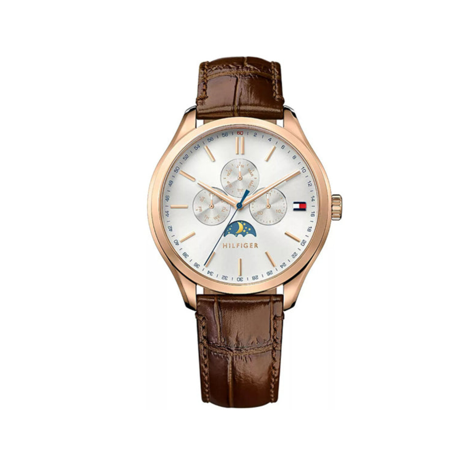 TOMMY HILFIGER ساعت مچی مردانه بند چرمی تامی هیلفیگر مدل 1791306