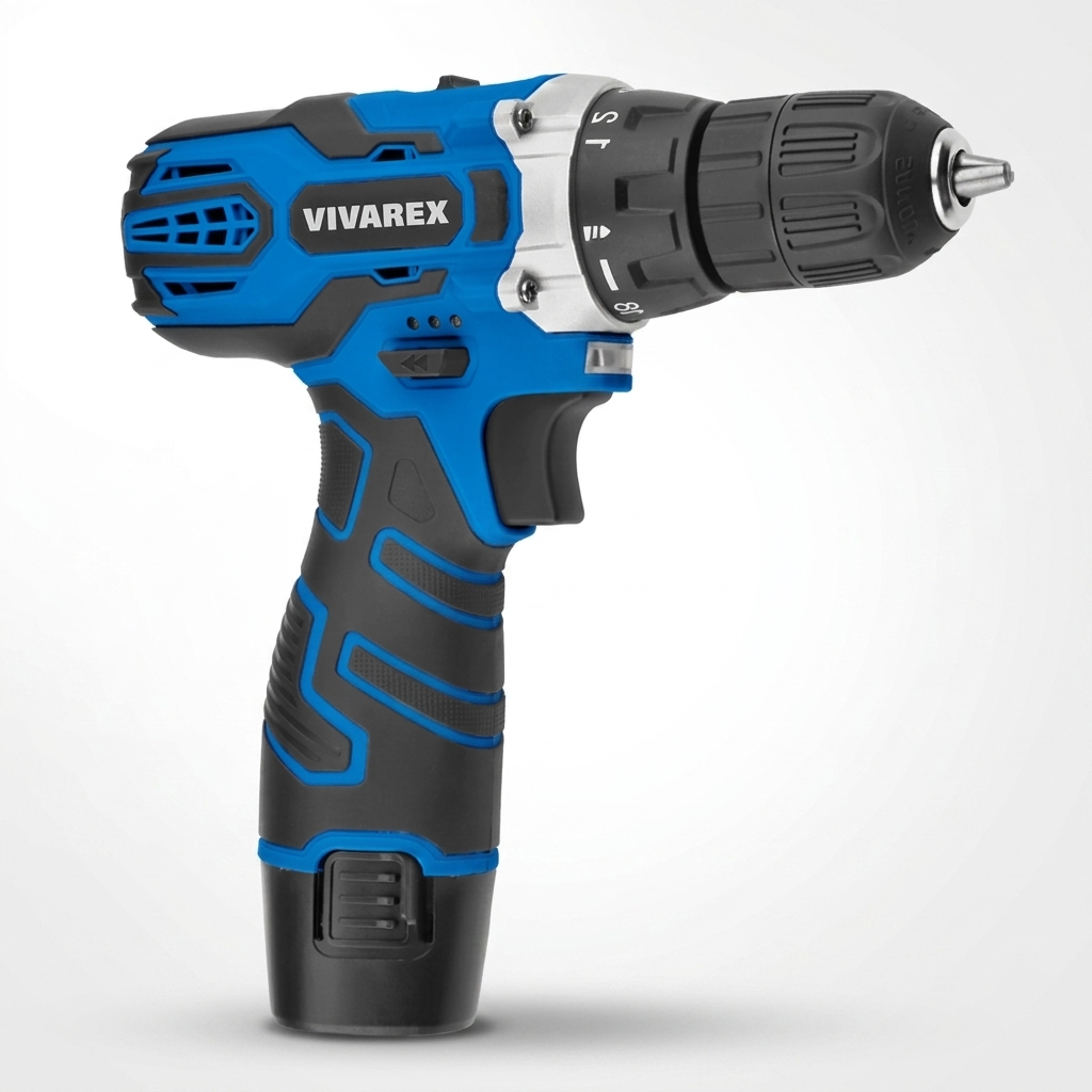 دریل پیچ‌گوشتی شارژی ۱۲ ولت ویوارکس مدل VR12V-1C (تک باتری)