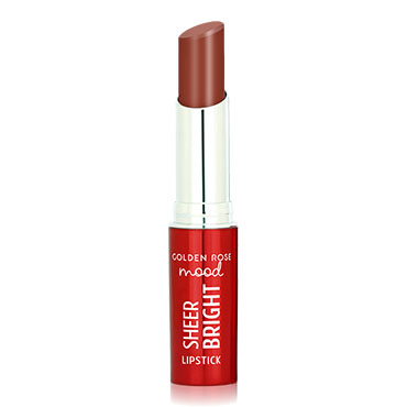 رژ لب مود شیر برایت گلدن رز (Golden Rose Mood Sheer Bright Lipstick) - 105
