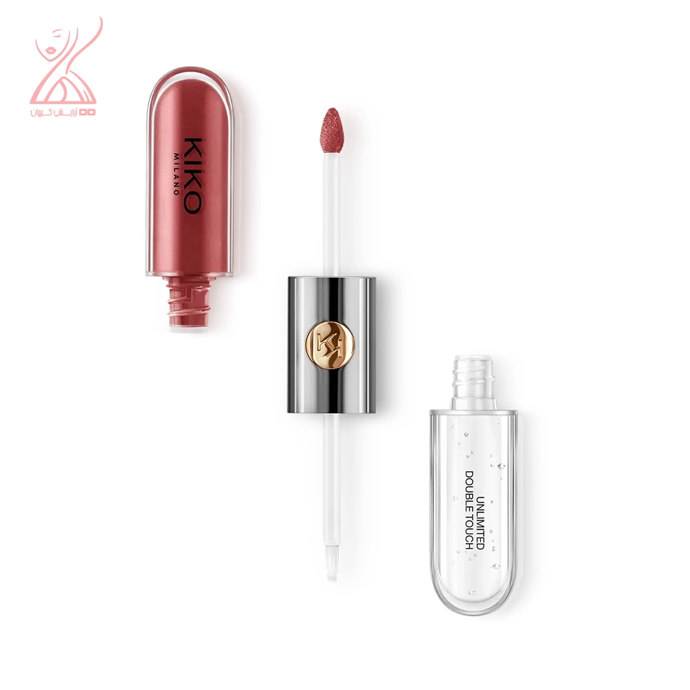 لیپ گلاس دوطرفه کیکو Kiko Milano Unlimited Double Touch